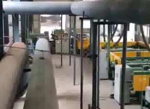 A new rock wool production line was built by Hairui Machinery